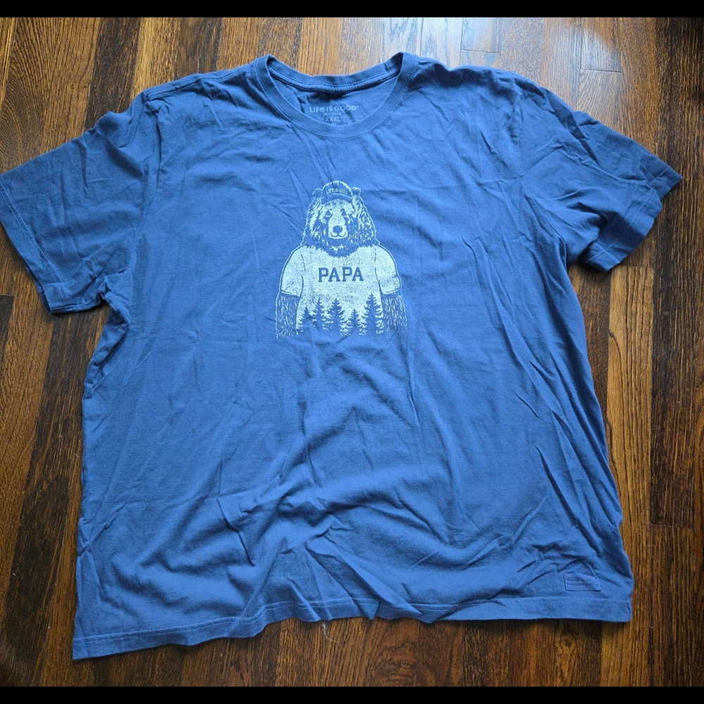 NWOT Papa Life Is Good T-shirt‎ Size 3XL - Picture 2 of 4
